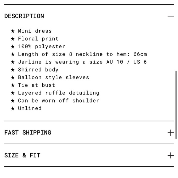 Princess Polly Carrillo Mini Dress - Picture 13 of 13